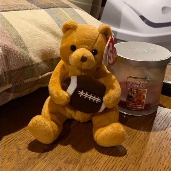football beanie baby